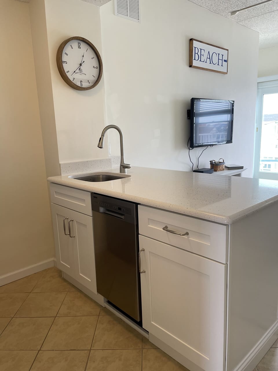 Newly renovated kitchen.