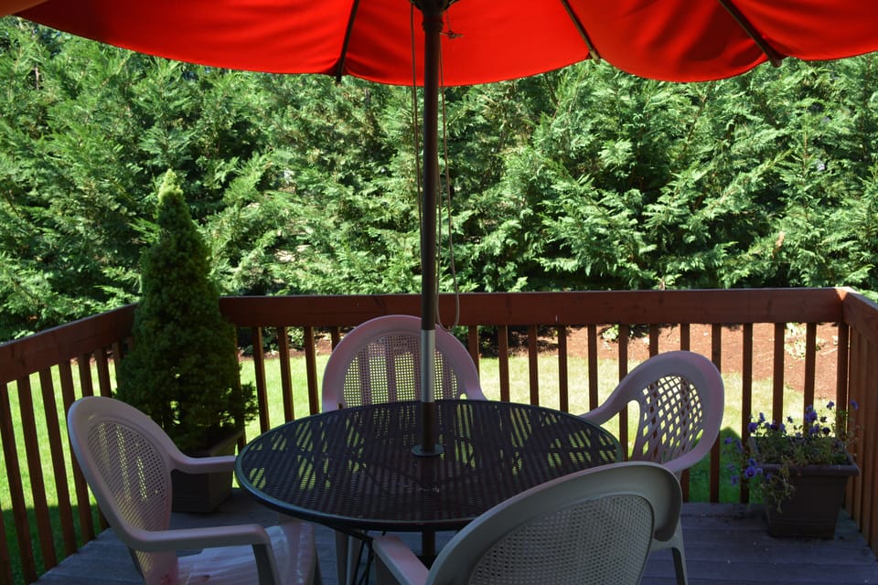 Deck off Master bedroom