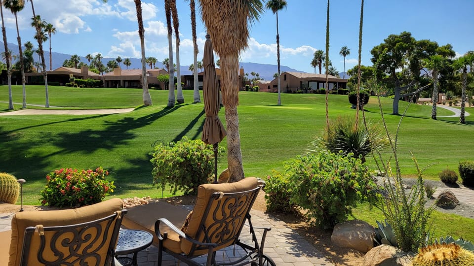 Beautiful expansive southwest patio view