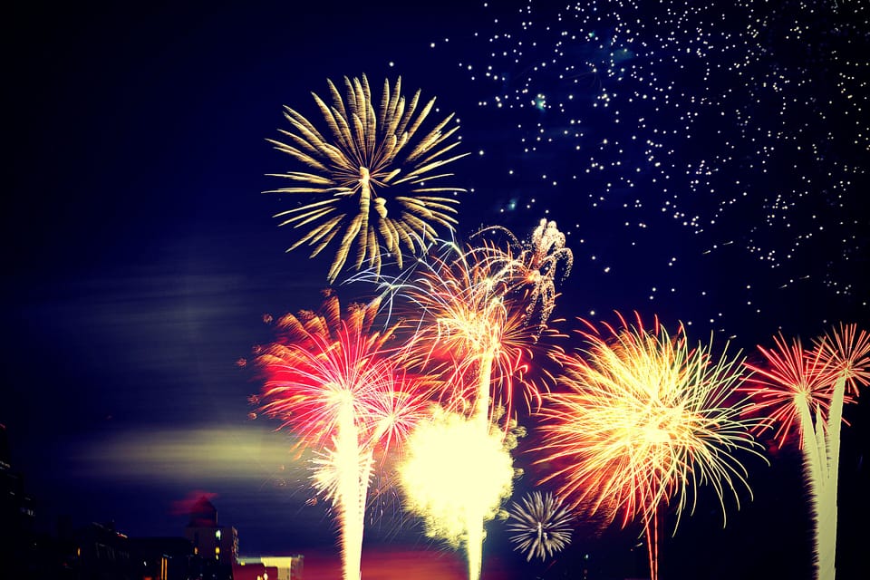 Fireworks viewable right from the front of the property every summer Thursday