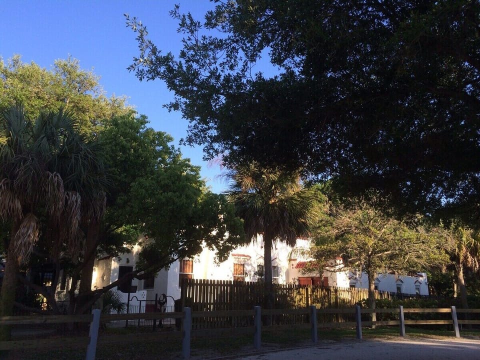 From park- view down side of house.