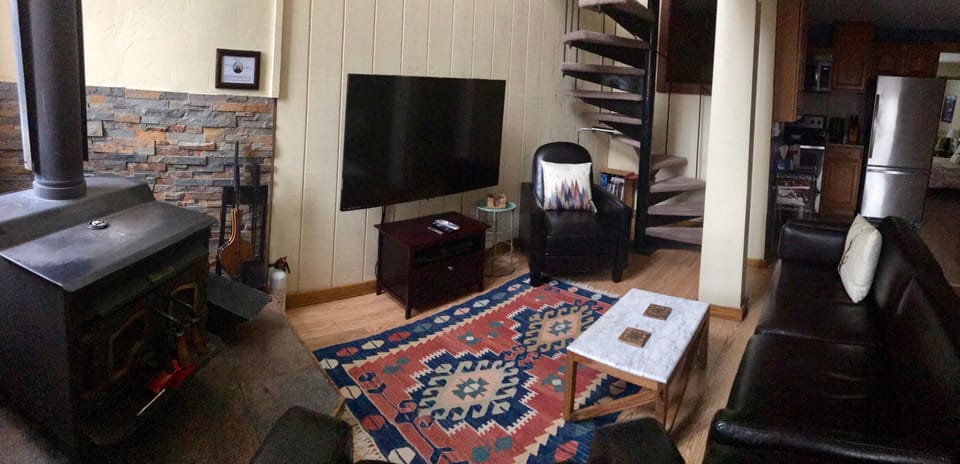 Updated photo 2018 with 55” TV.