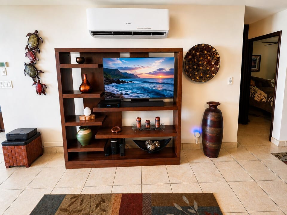 Living room entertainment area