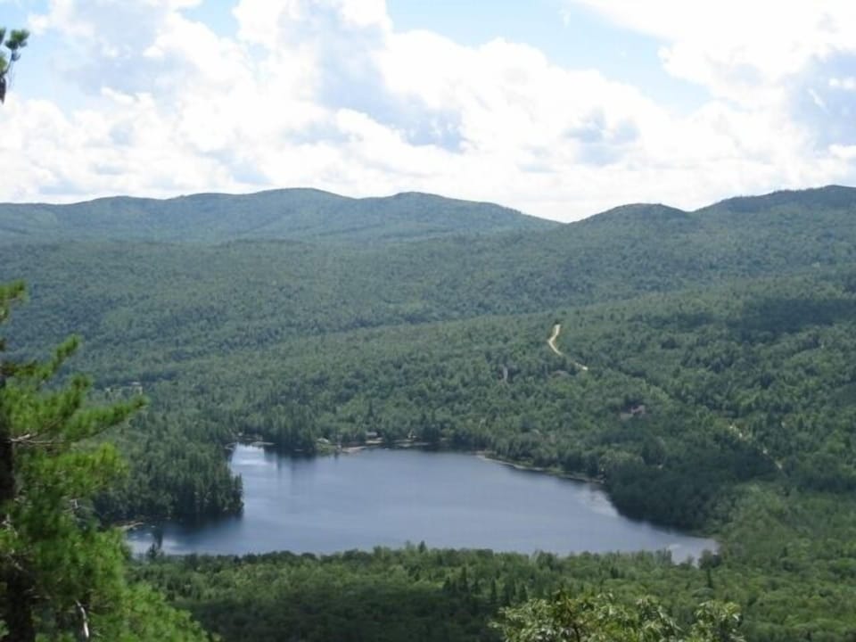 View of Shagg Pond from top of Bald Mt.