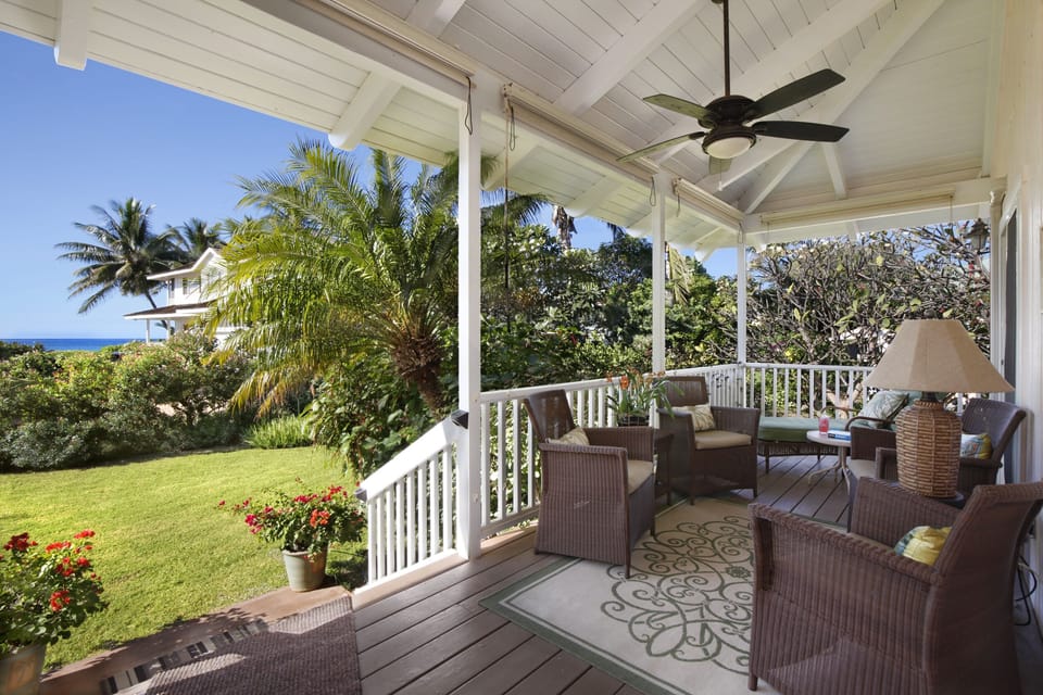 The 36 ft. ocean side lanai