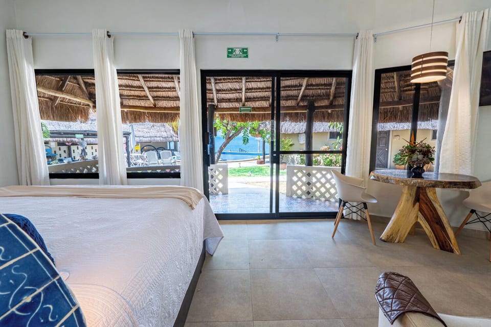 Awaken to view of the Sea and Salt Water Heated pool