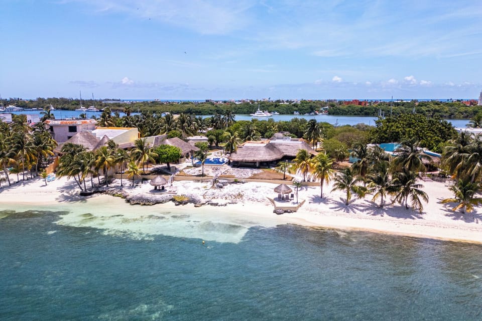 Drone View - Property grounds - Private Beach