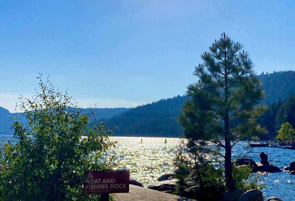 Private beach club on Donner Lake (day use fee)