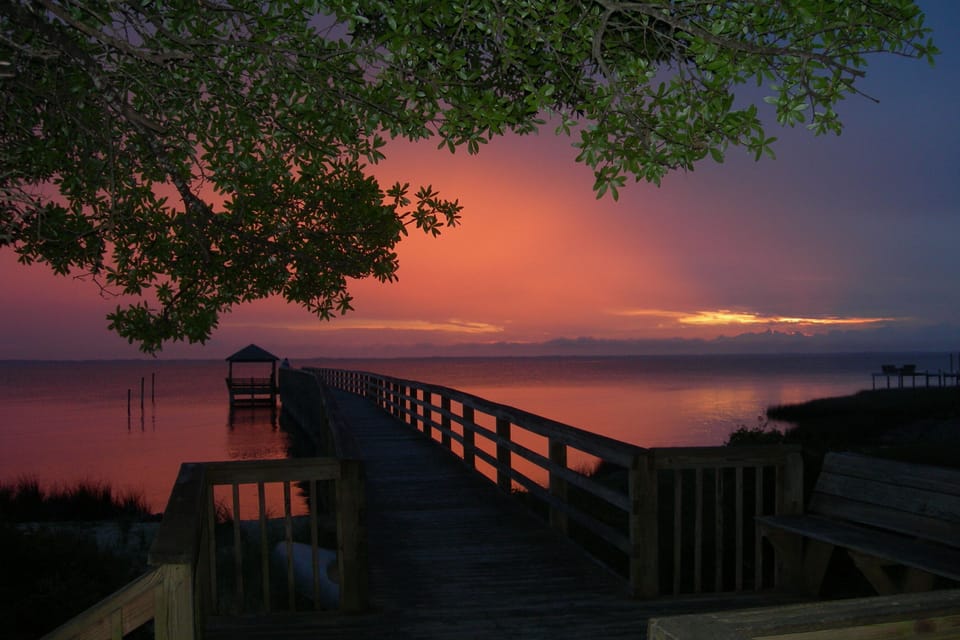 Sound side sunsets
