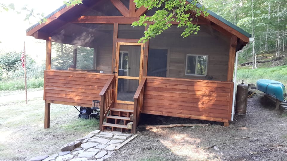 Front of cabin