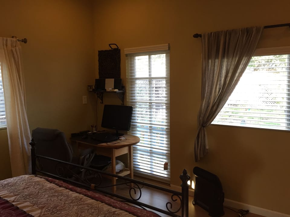 Work space with Monitor