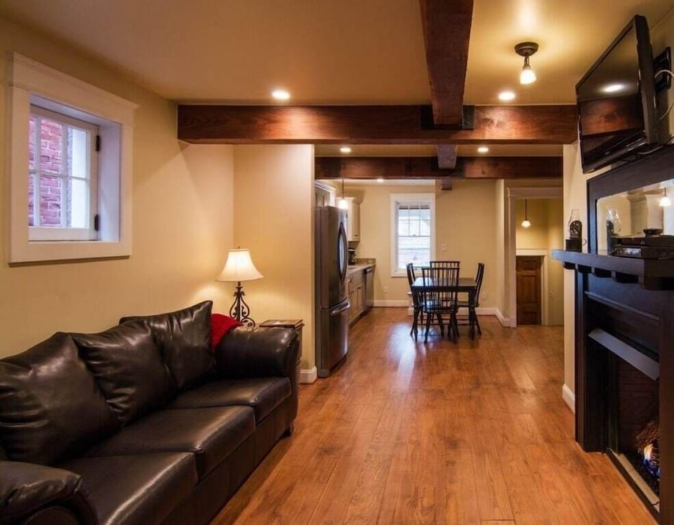 Main Floor with kitchen and living room area