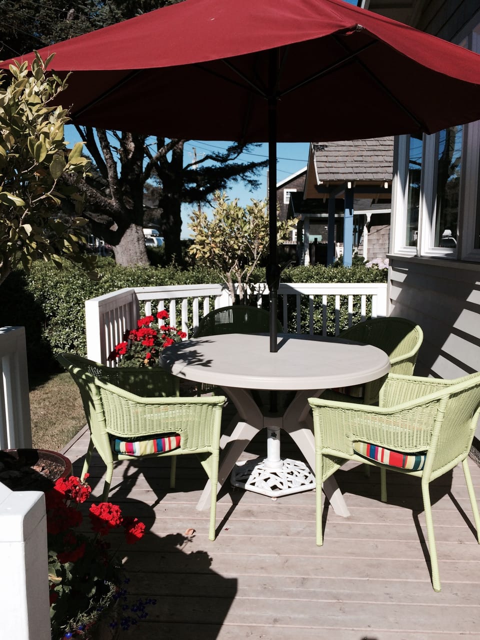 front deck
