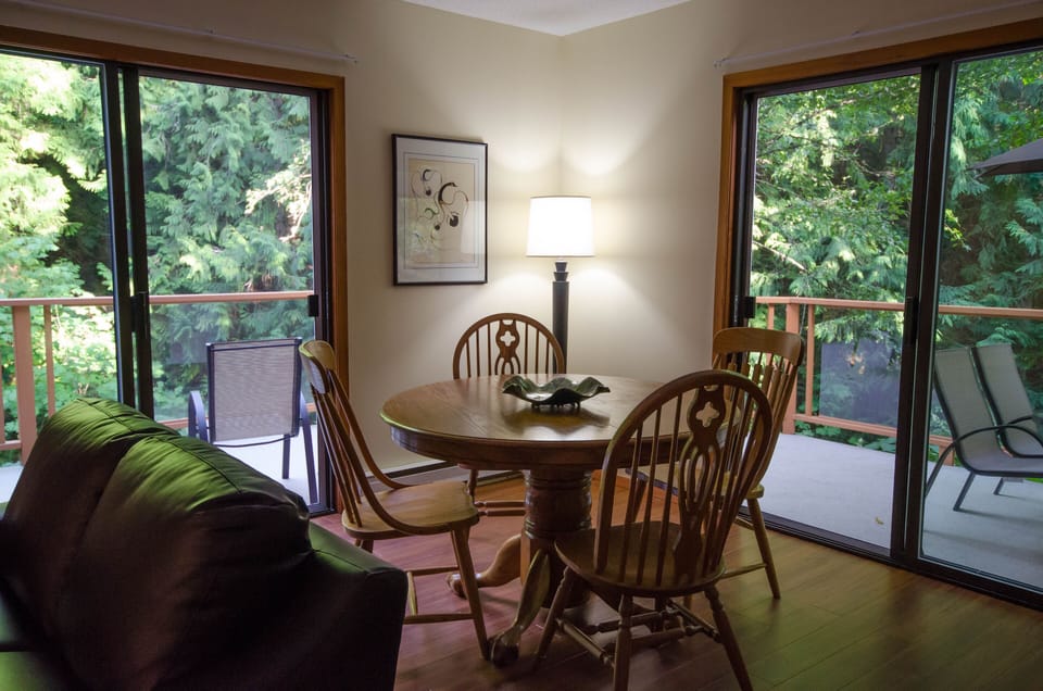 dining table, also perfect for cards!