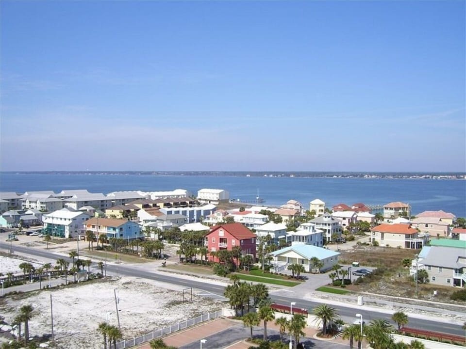 A view of the sound from the front of the condo
