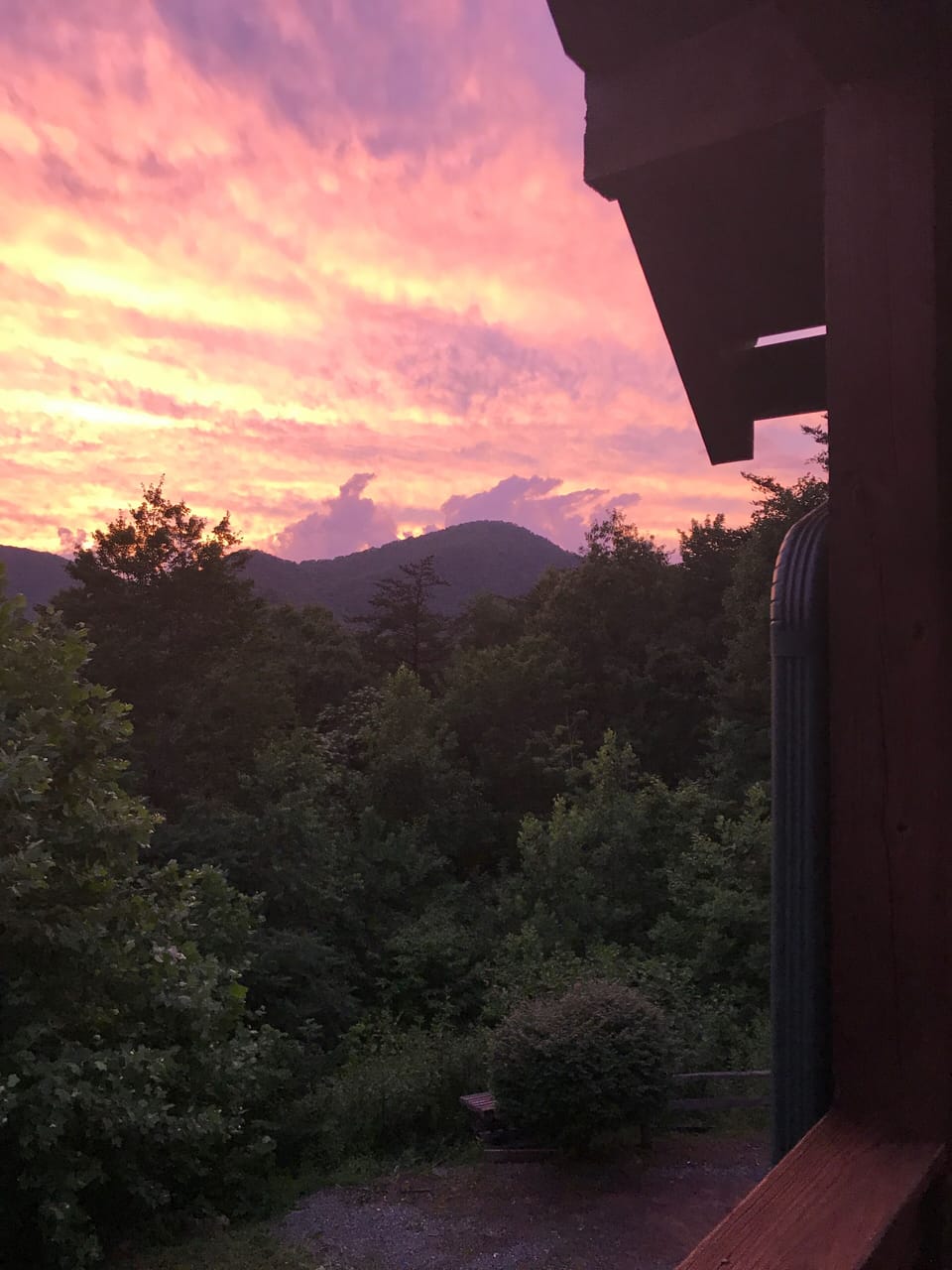 Beautiful sunsets. 