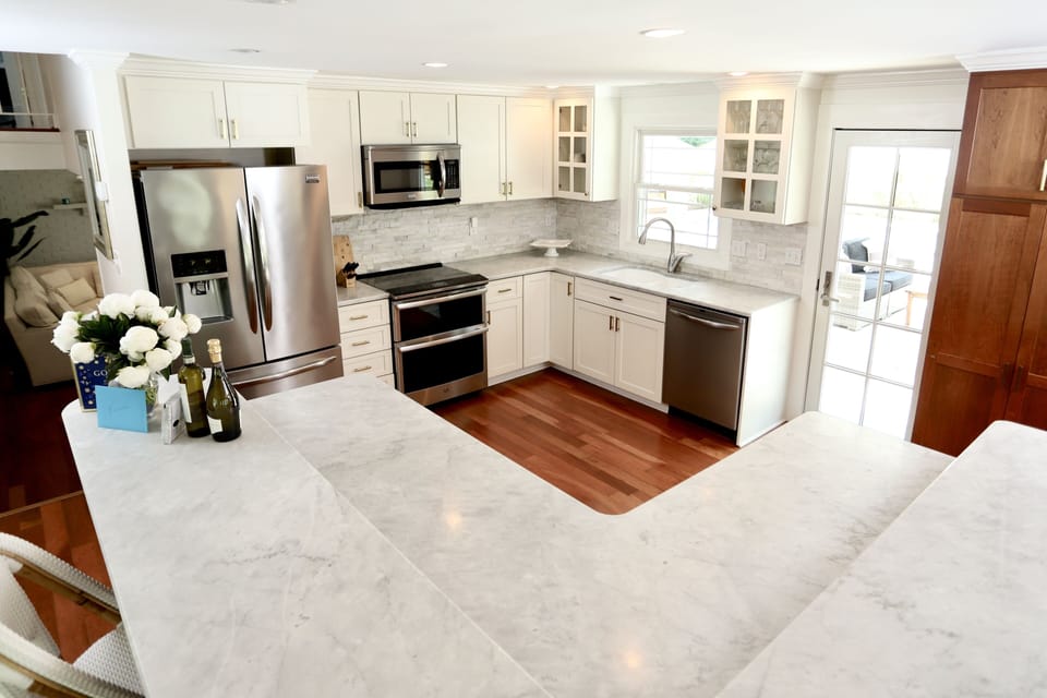 Cooking Is A Breeze In The Fully Stocked Kitchen Complete With New Appliances! 