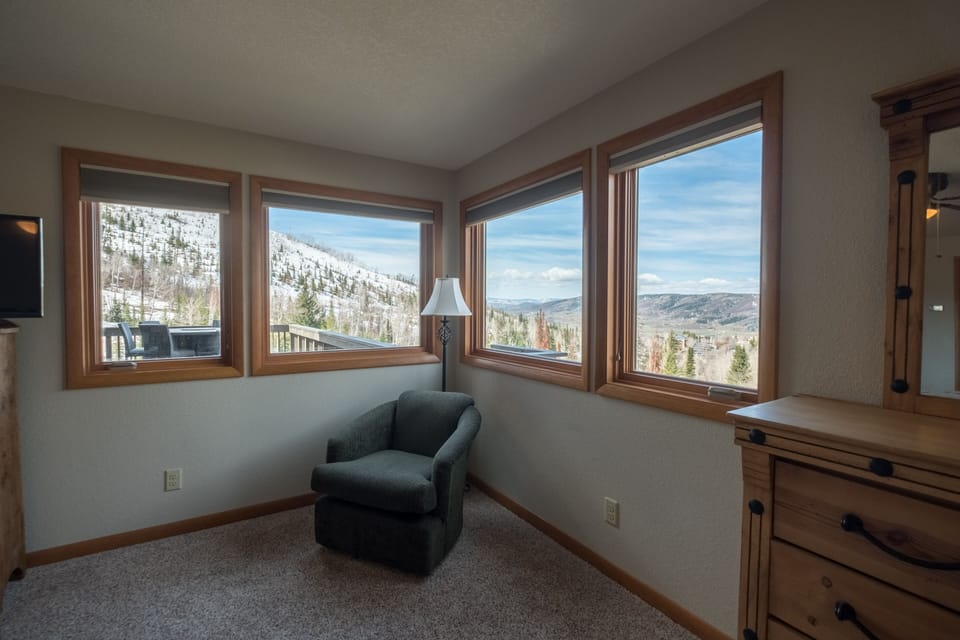 Wake up to this view from the master suites.