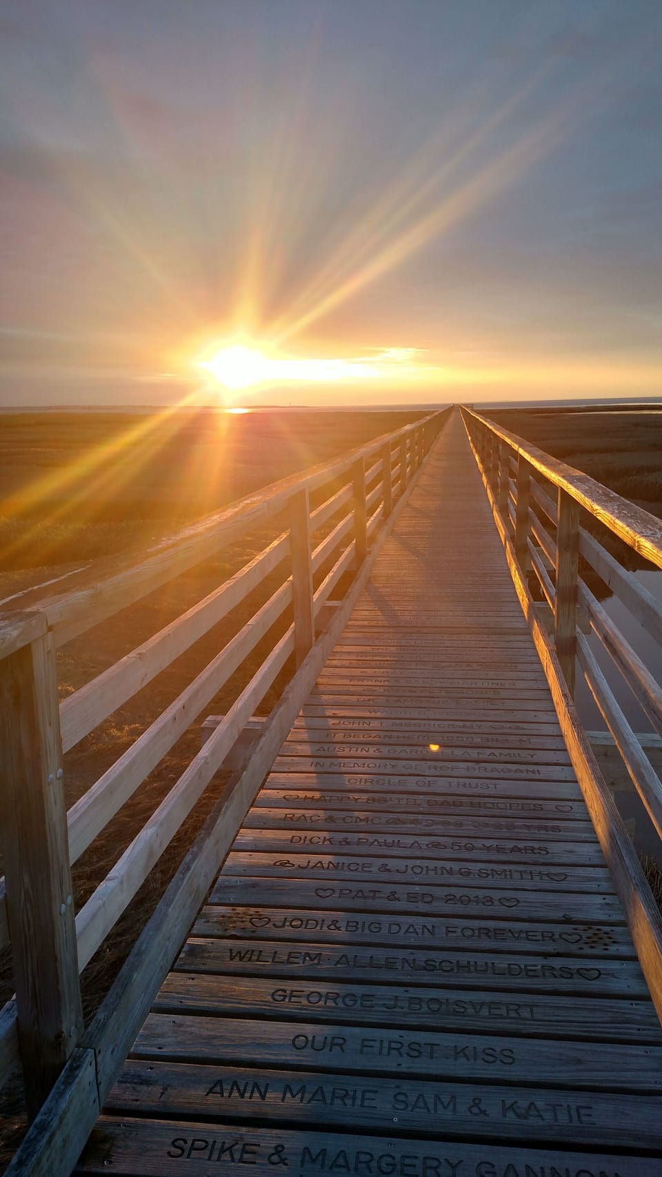 Sunset at Gray's beach