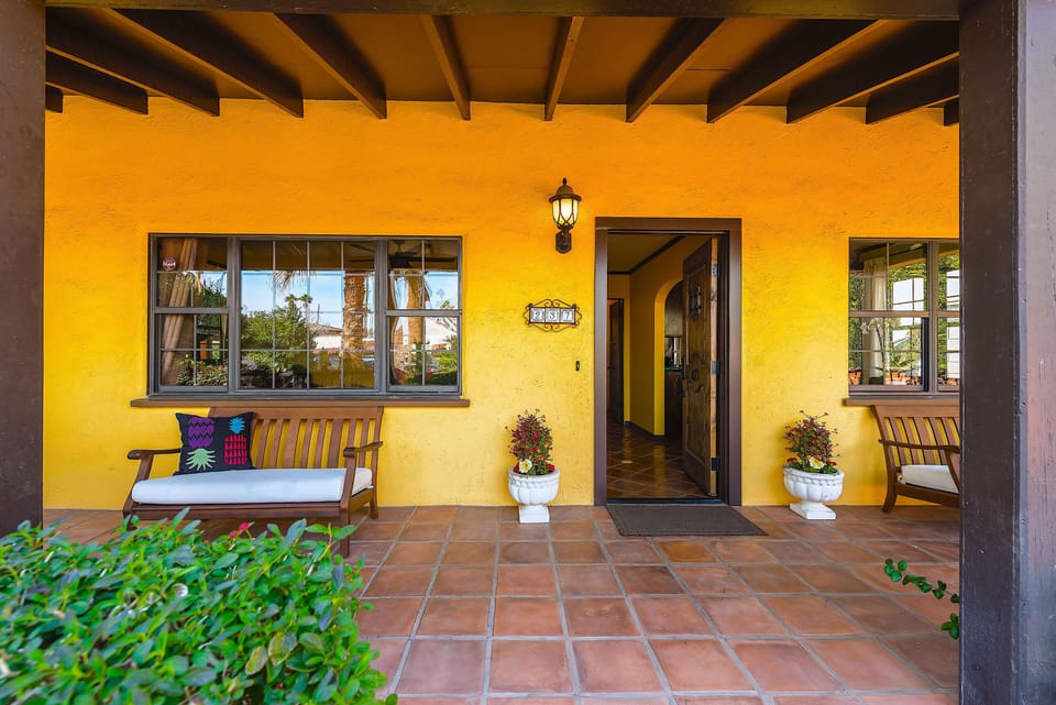 Charming front porch