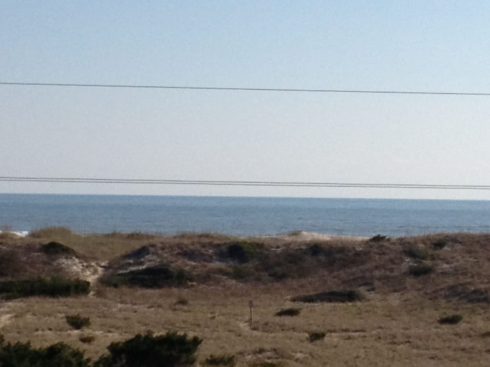 Check out the surf from the top deck