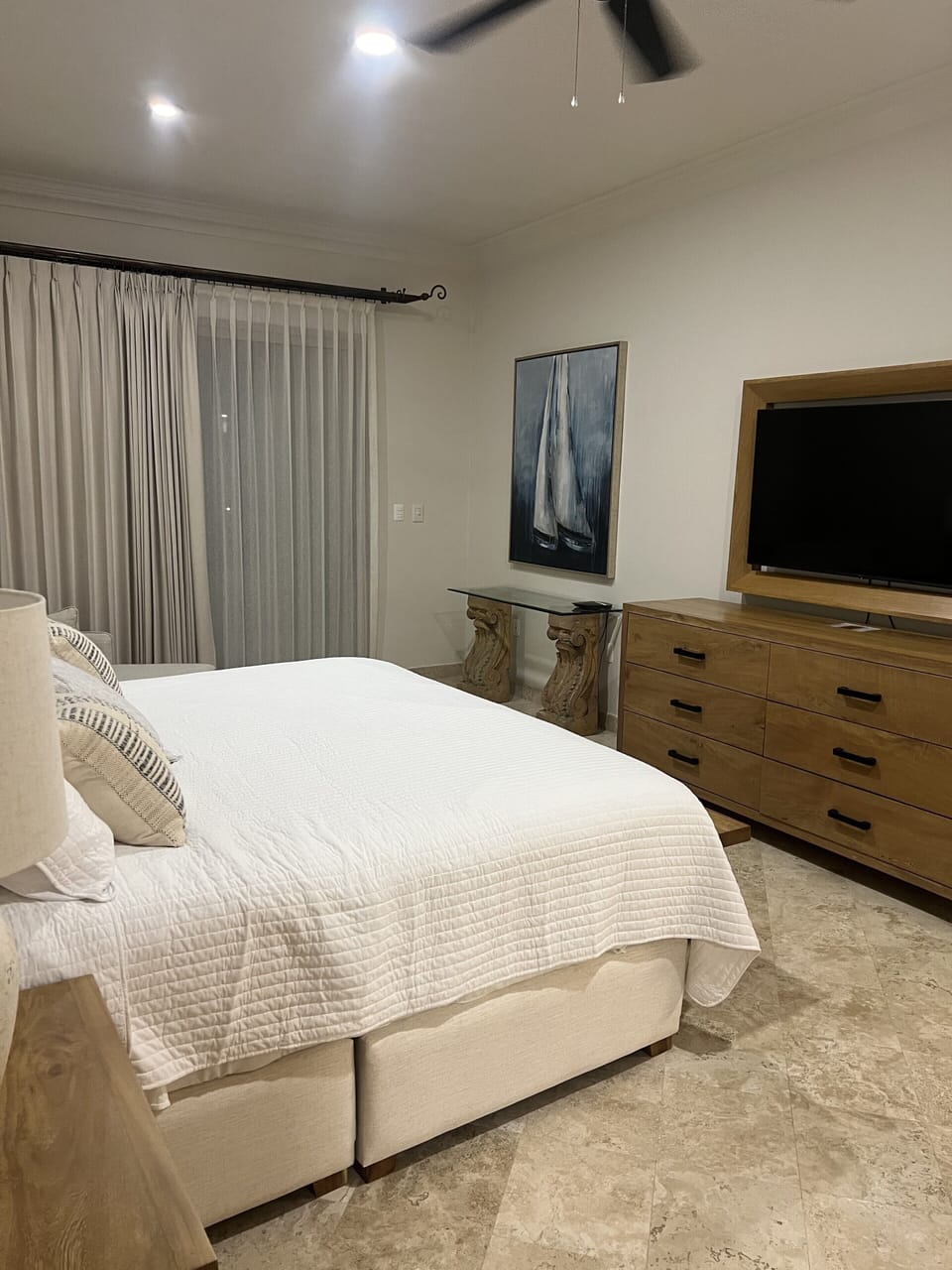New furnishings and smart TV