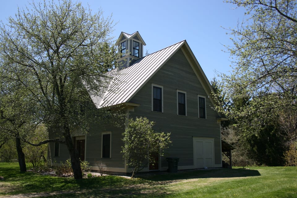 Custom built in an old apple orchard