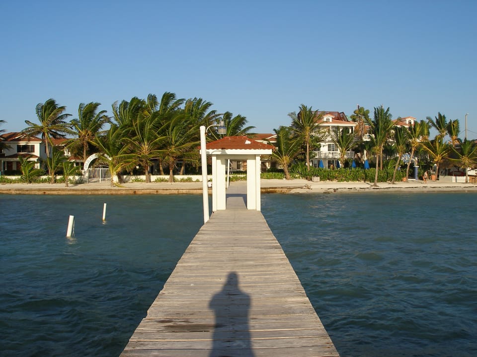 View from the end of our pier.