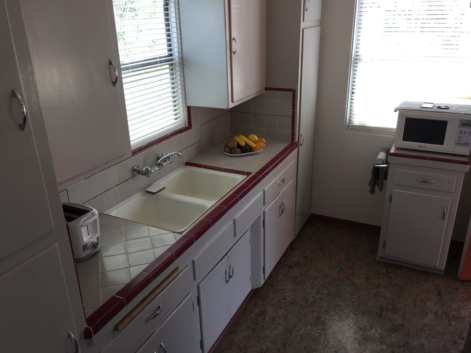 Kitchen facing West