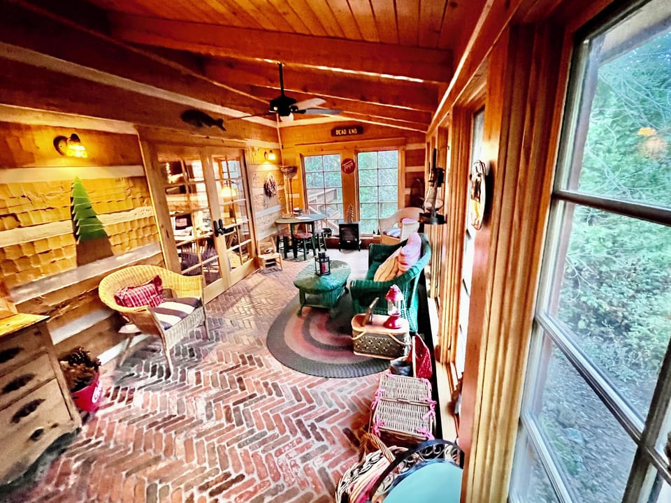 Patio Room from front door wall.