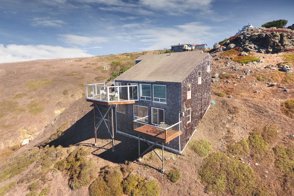 View of the back of home