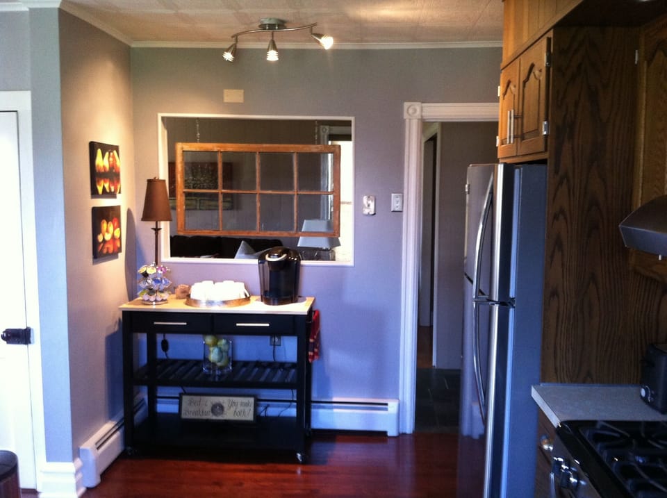Keurig coffee area