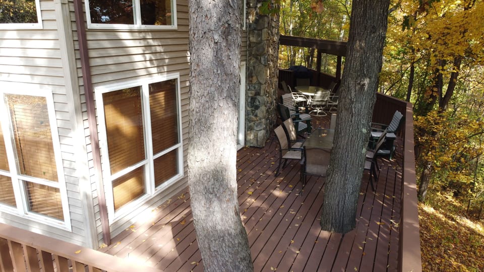 Treehouse deck