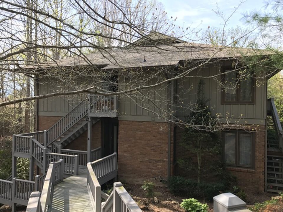 Our 2nd Floor Condo in early spring