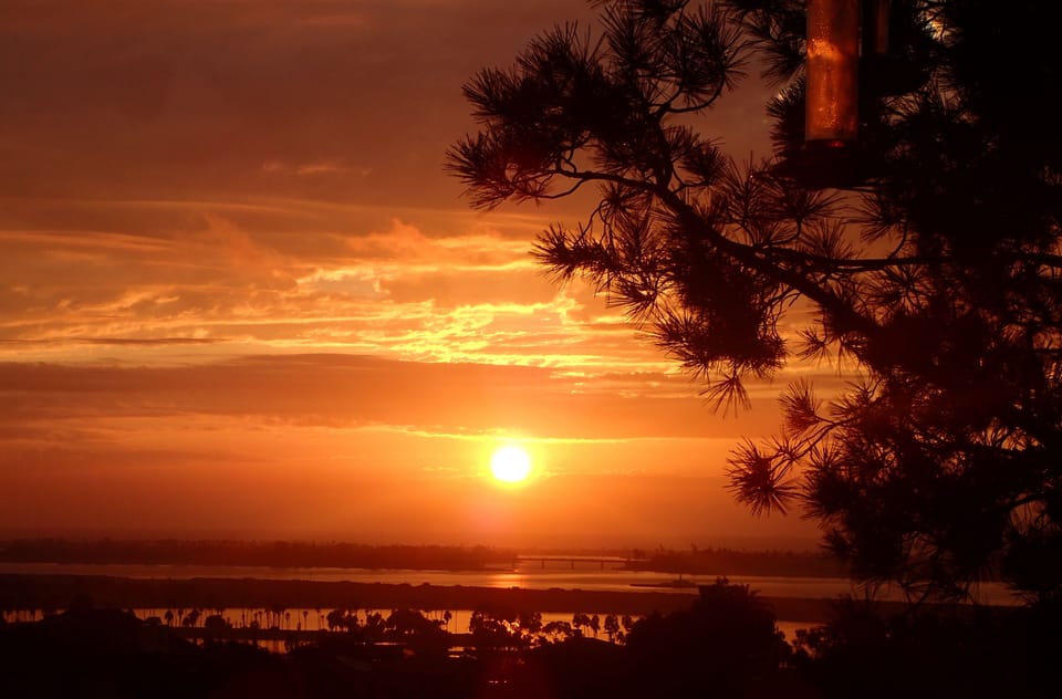 Rainy October Sunset - beautiful in any weather