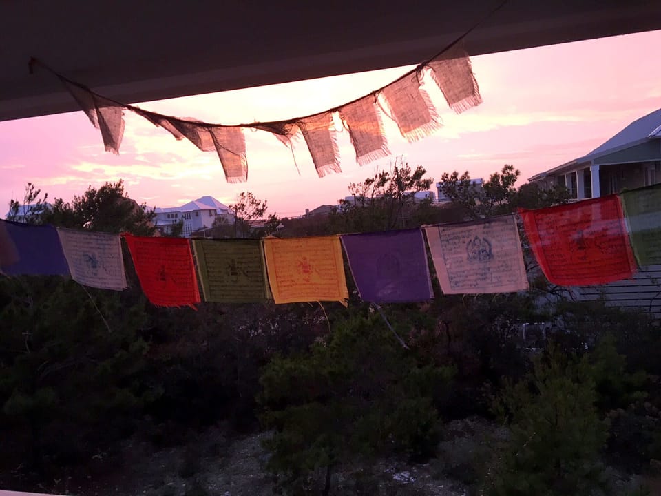 View from the sunset deck, Inlet Beach House
