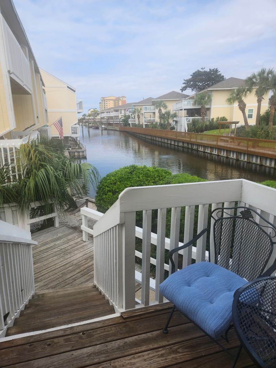 View from kitchen window