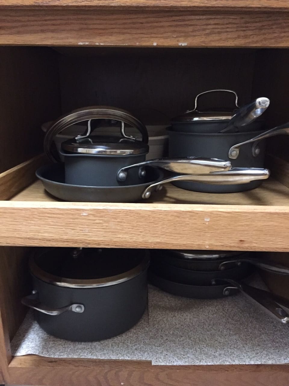 All Clad, Calphalon & Cuisinart pots & pans