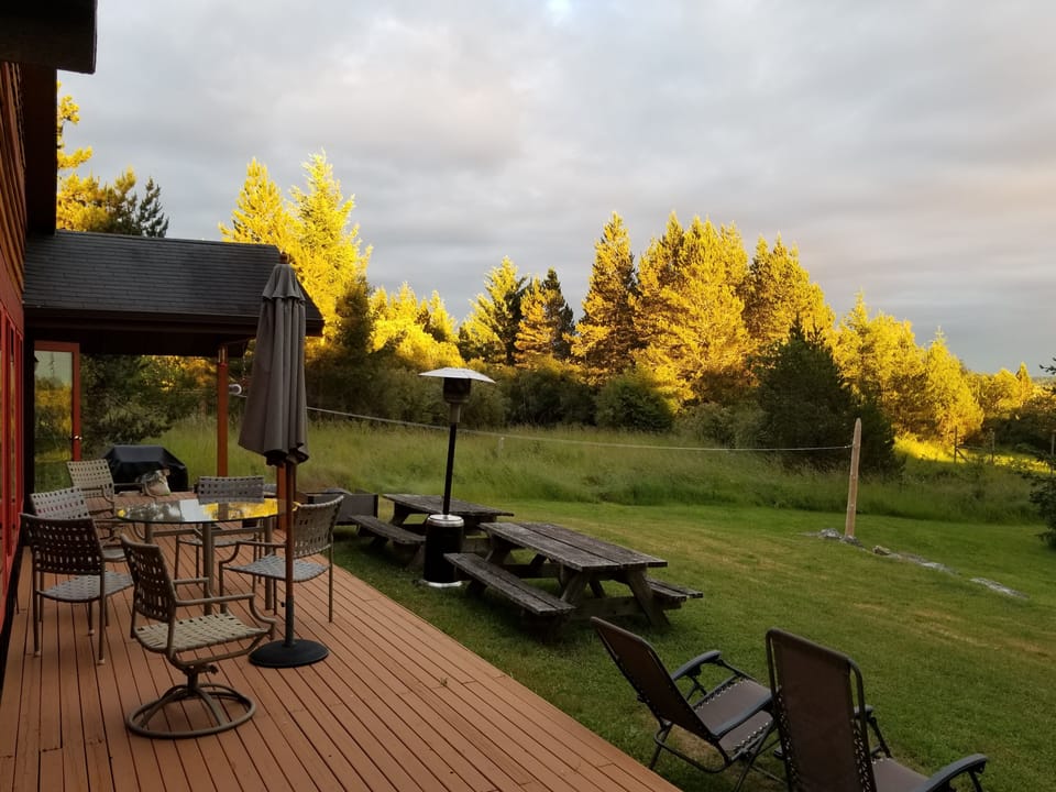 It's not like this every evening!