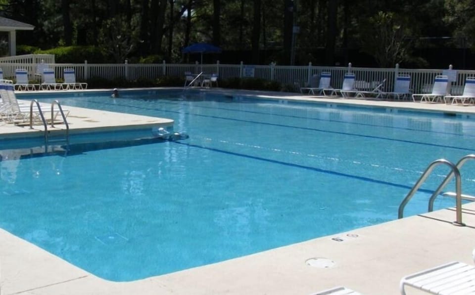 Large Pool - heated in winter and cooled in summer!
