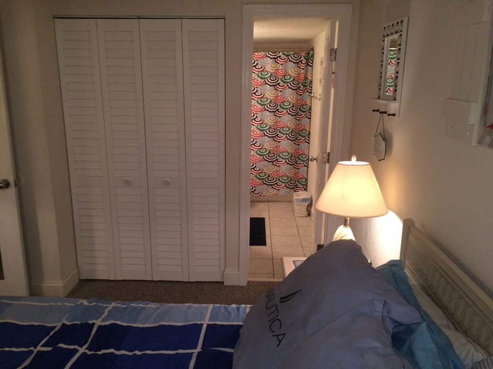 2 Full Bathrooms Located Off  The Bedroom and In The Hallway.
