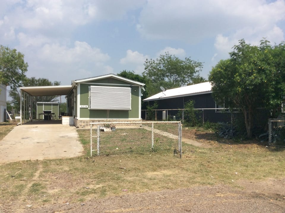Gate one at Car port, size 12ft/ Gate 2 right side, size 12ft