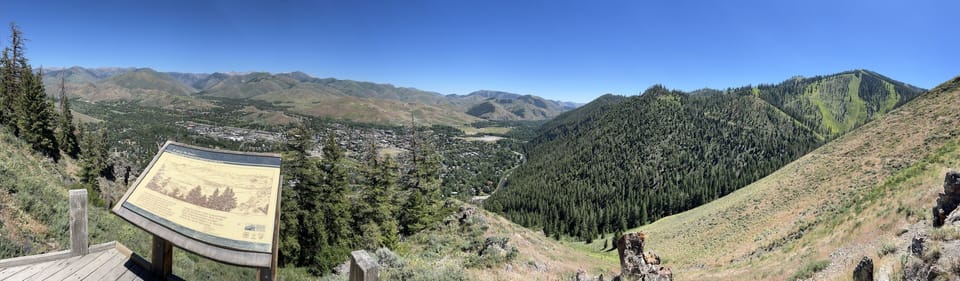 View from the Baldy Overlook (2 miles one-way from the condo)