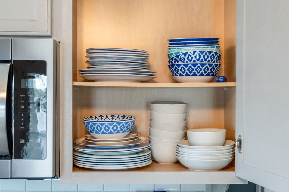 Everything in the kitchen provided!