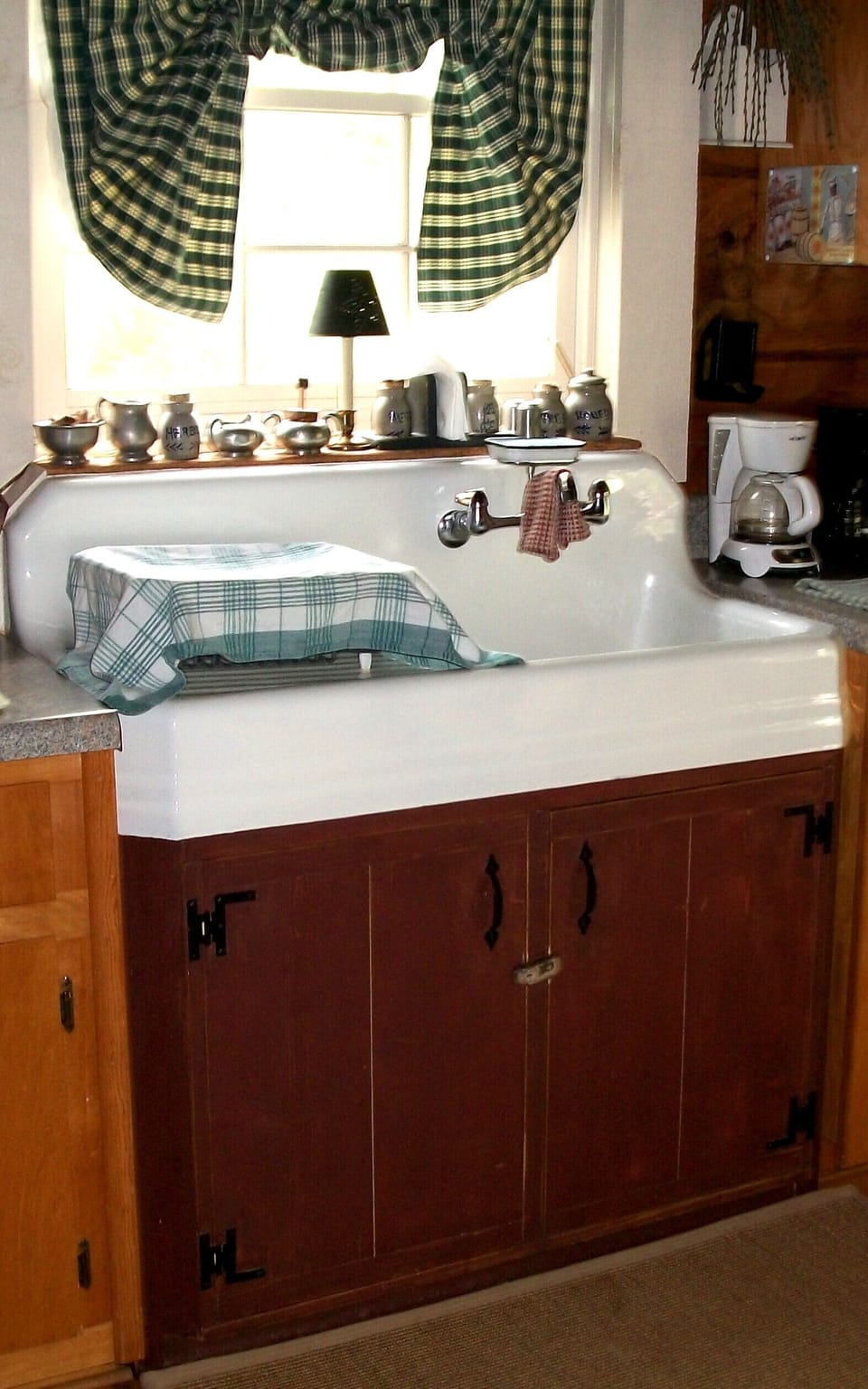 Old New England Farm Sink That Was Used In Rick's Parents Home In CT.