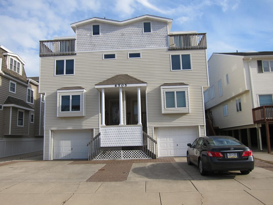 Street View of Duplex - our Unit  on right