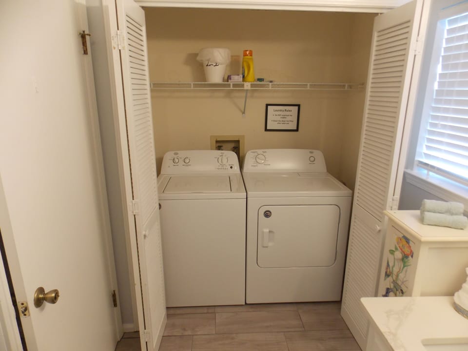 Guest bath - laundry