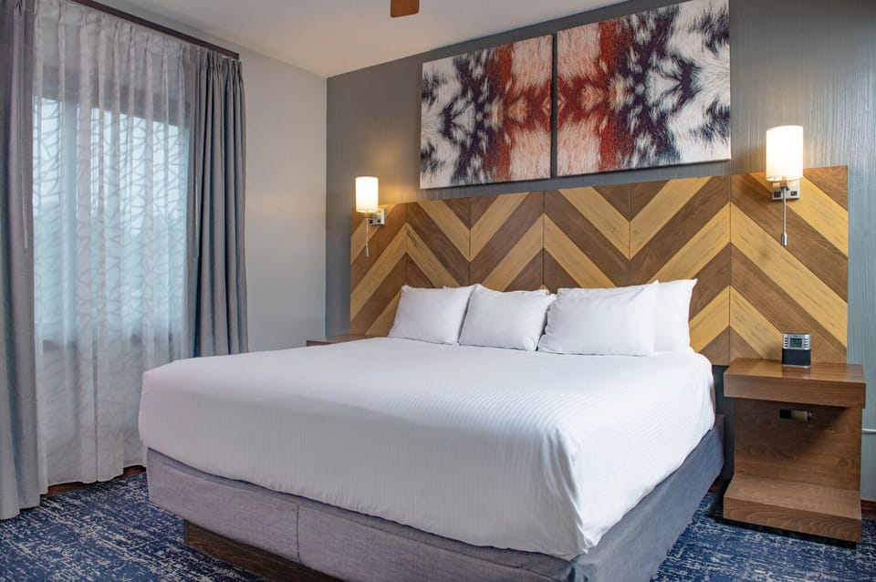 Comfortable King Bed in Master Bedroom
