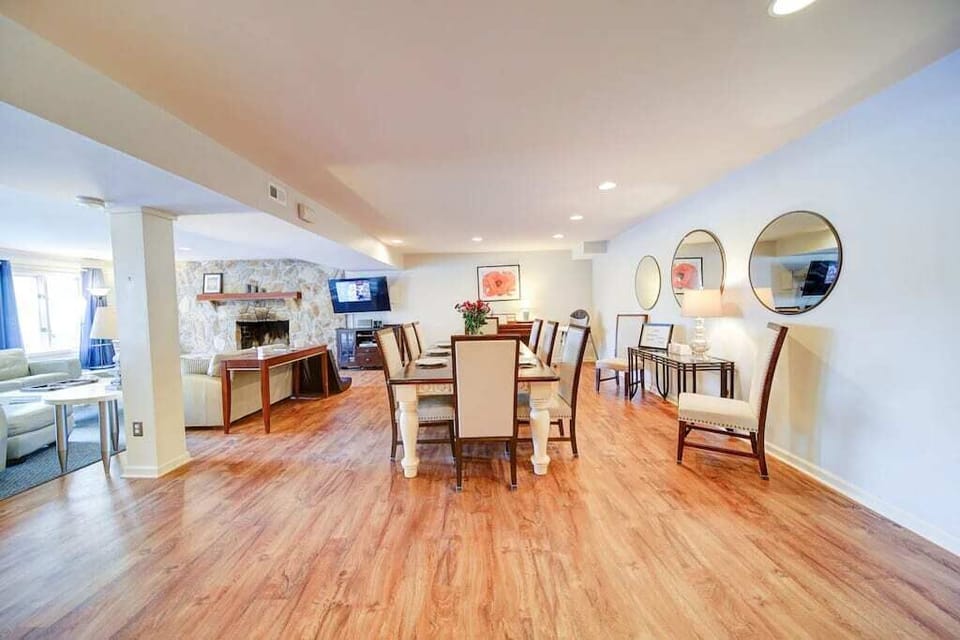Open living area - Kitchen + Dining +Living Room