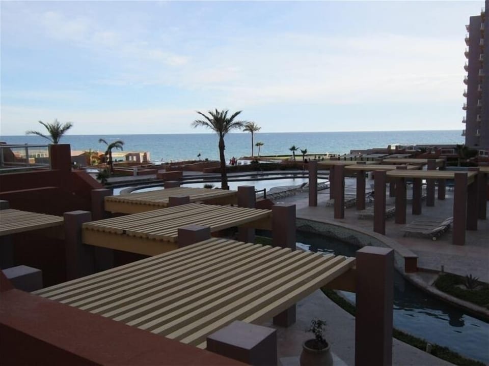 View from end of patio